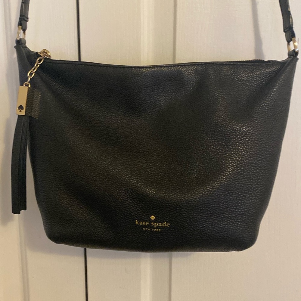 KATE SPADE Grey Street Clocktower crossbody purse